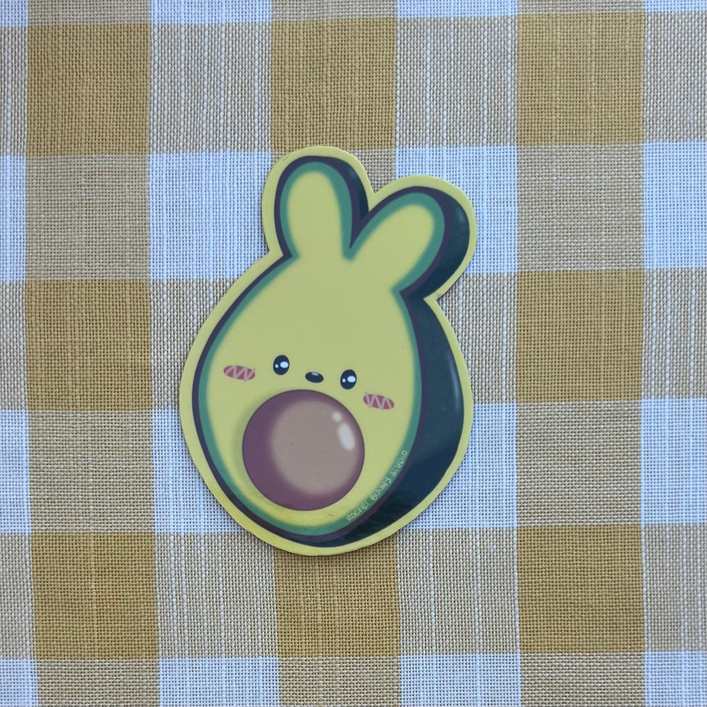 A-bun-cado “Bun Puns” Die-Cut Sticker