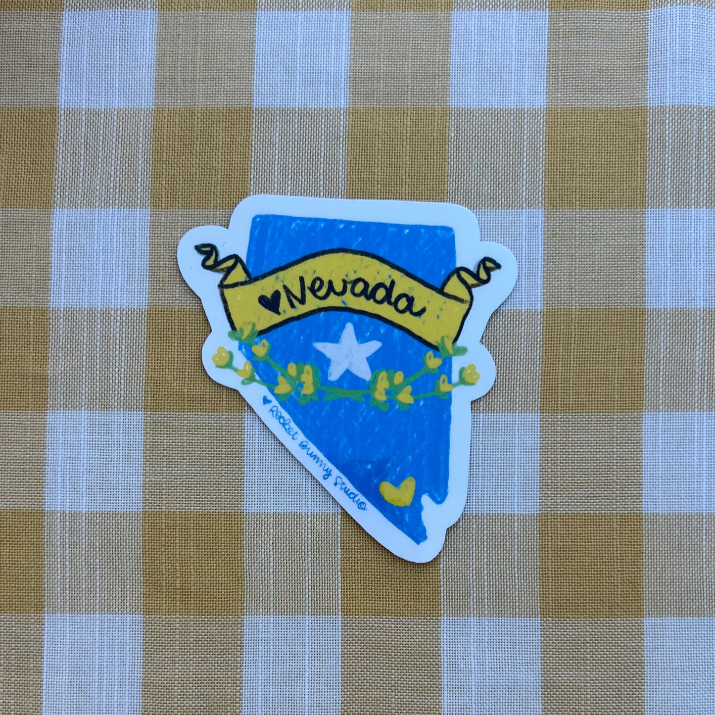 Nevada Die-Cut Sticker