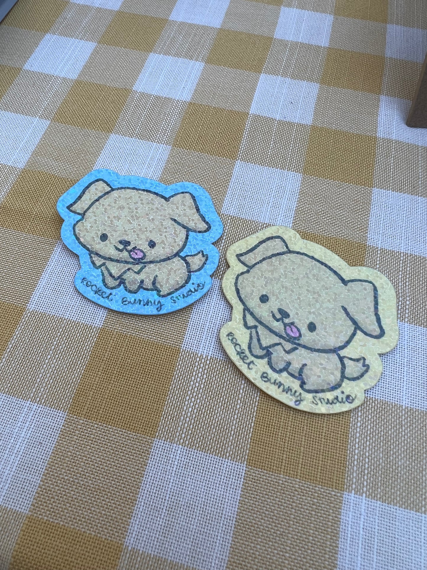 Butter the Golden Die-Cut Sticker