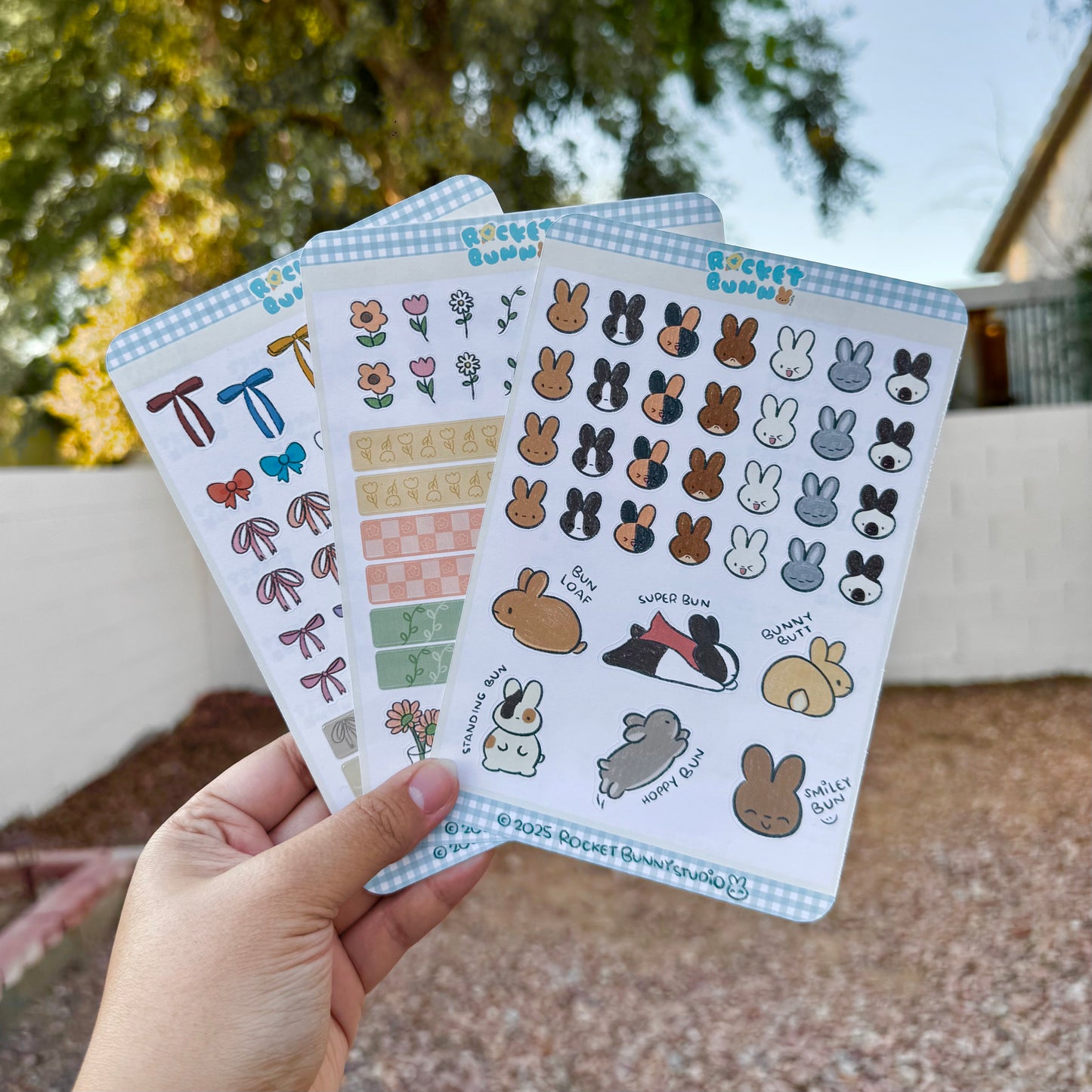 BunBook Sticker Sheets - Buns