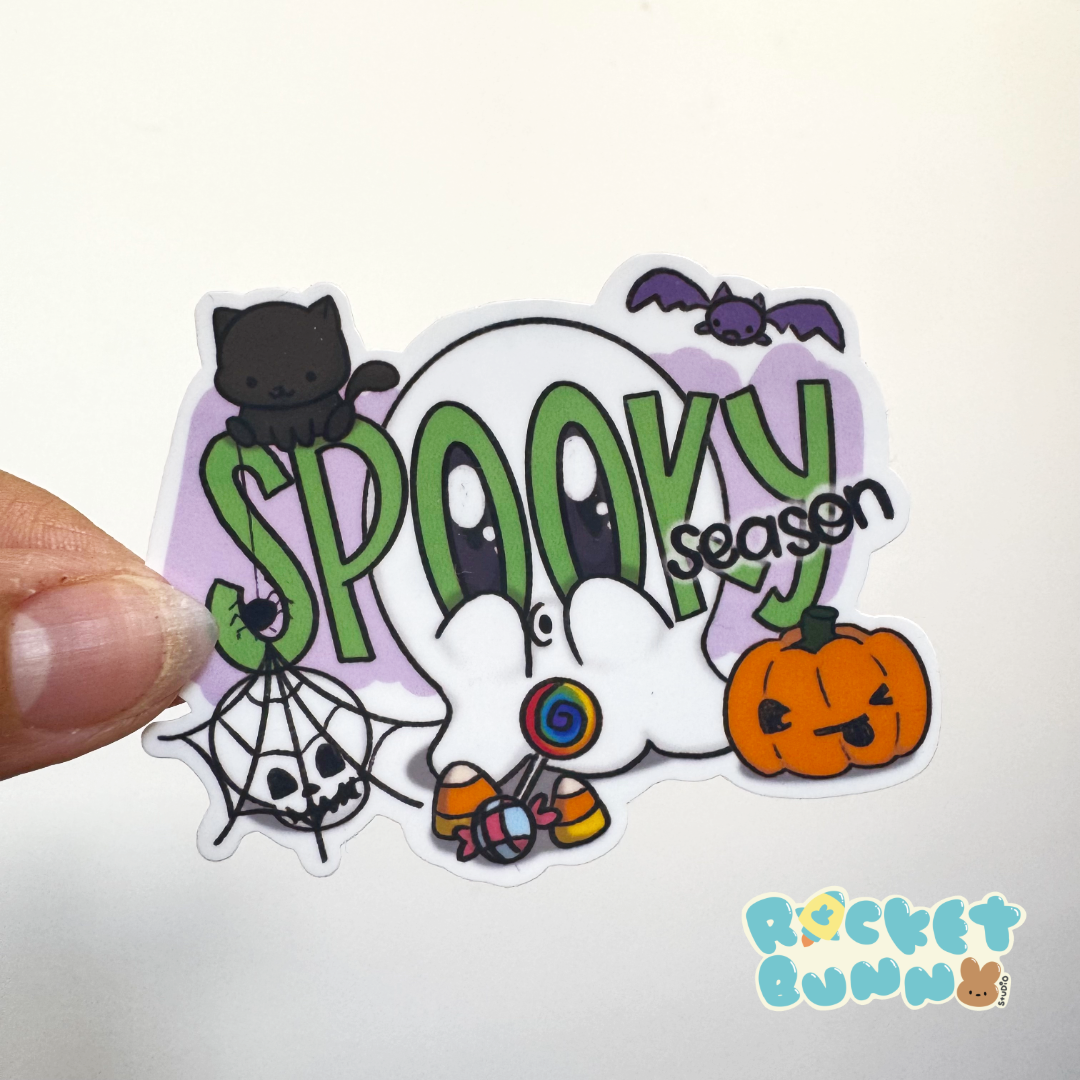 Spooky Friends - Spooky Season Die-Cut Sticker