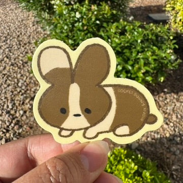 Doodle Pudge Die-Cut Sticker