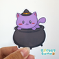 Spooky Friends - Biko Die-Cut Sticker