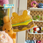 BunPuns - Cheese-BUN-ger Acrylic Magnet