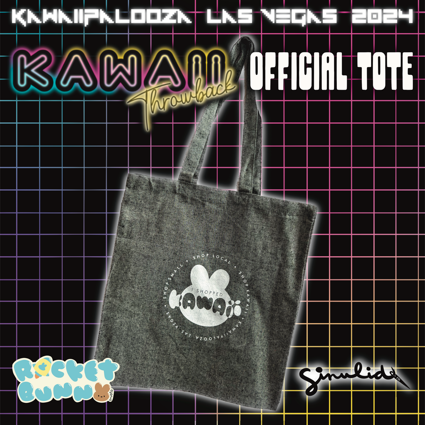 Kawaiipalooza Las Vegas Official Tote Bag