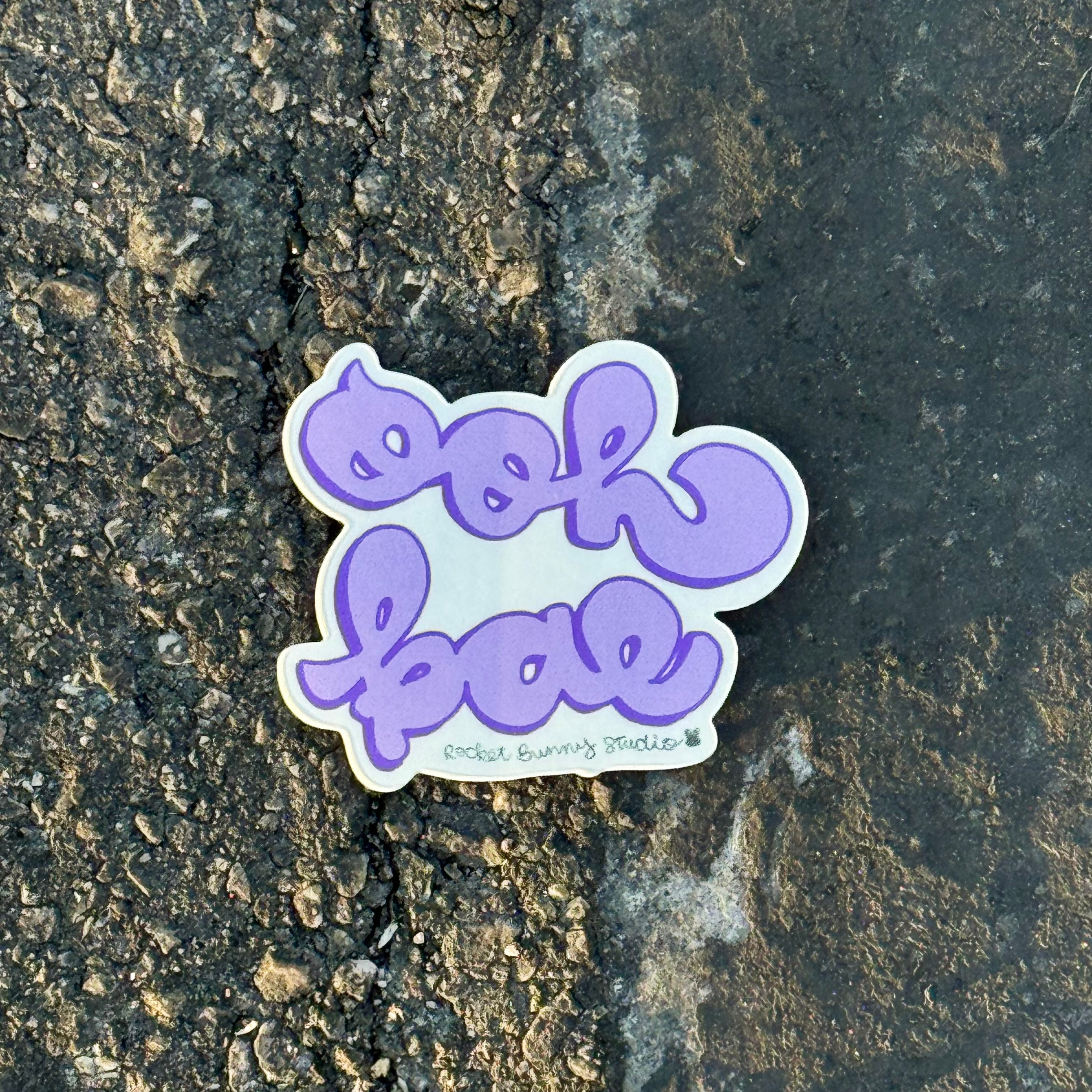 Filipino-American Die-Cut Sticker - Ooh Bae