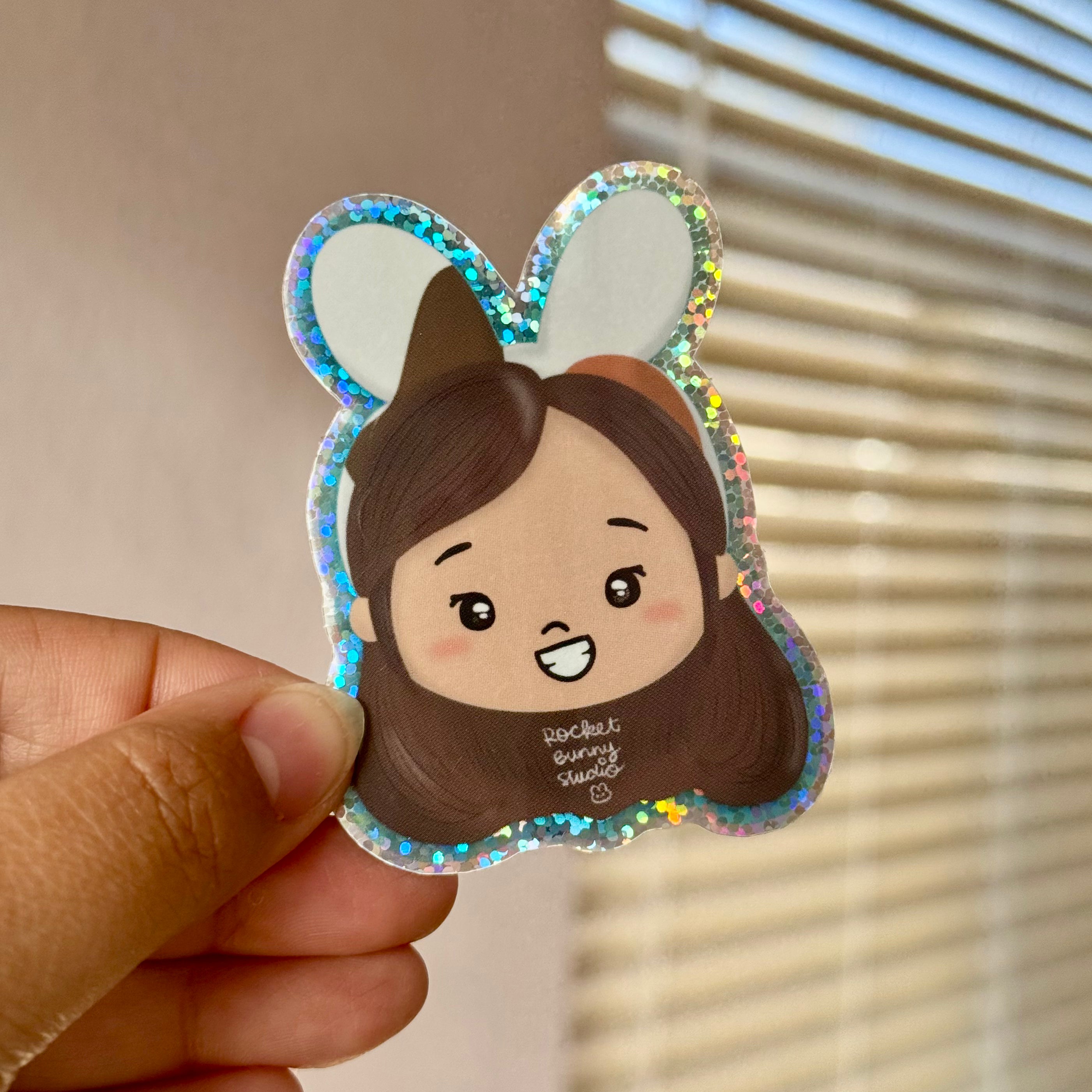 Leah Bun Die-Cut Sticker