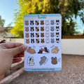BunBook Sticker Sheets - Buns