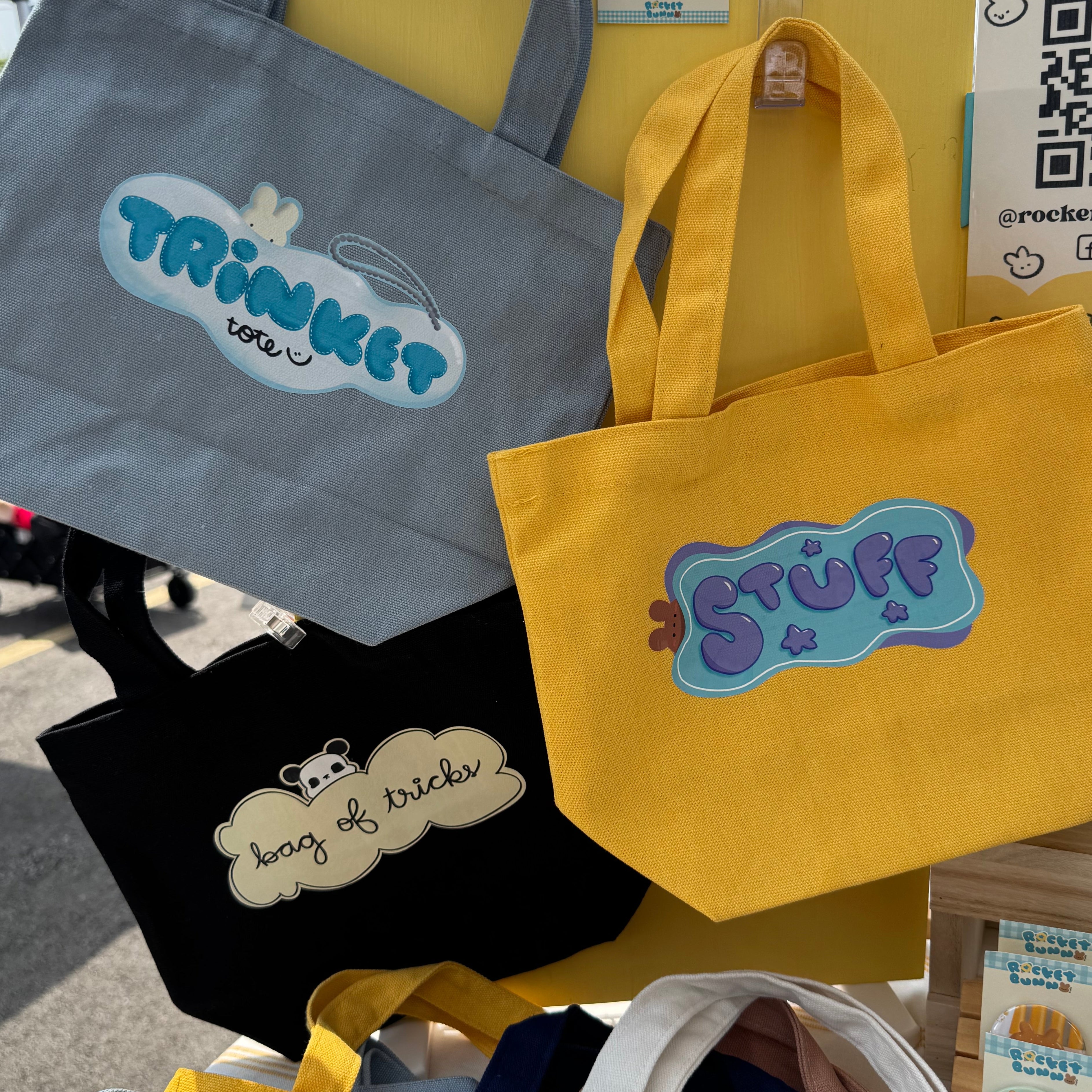 Kawaii Mini Tote Bags