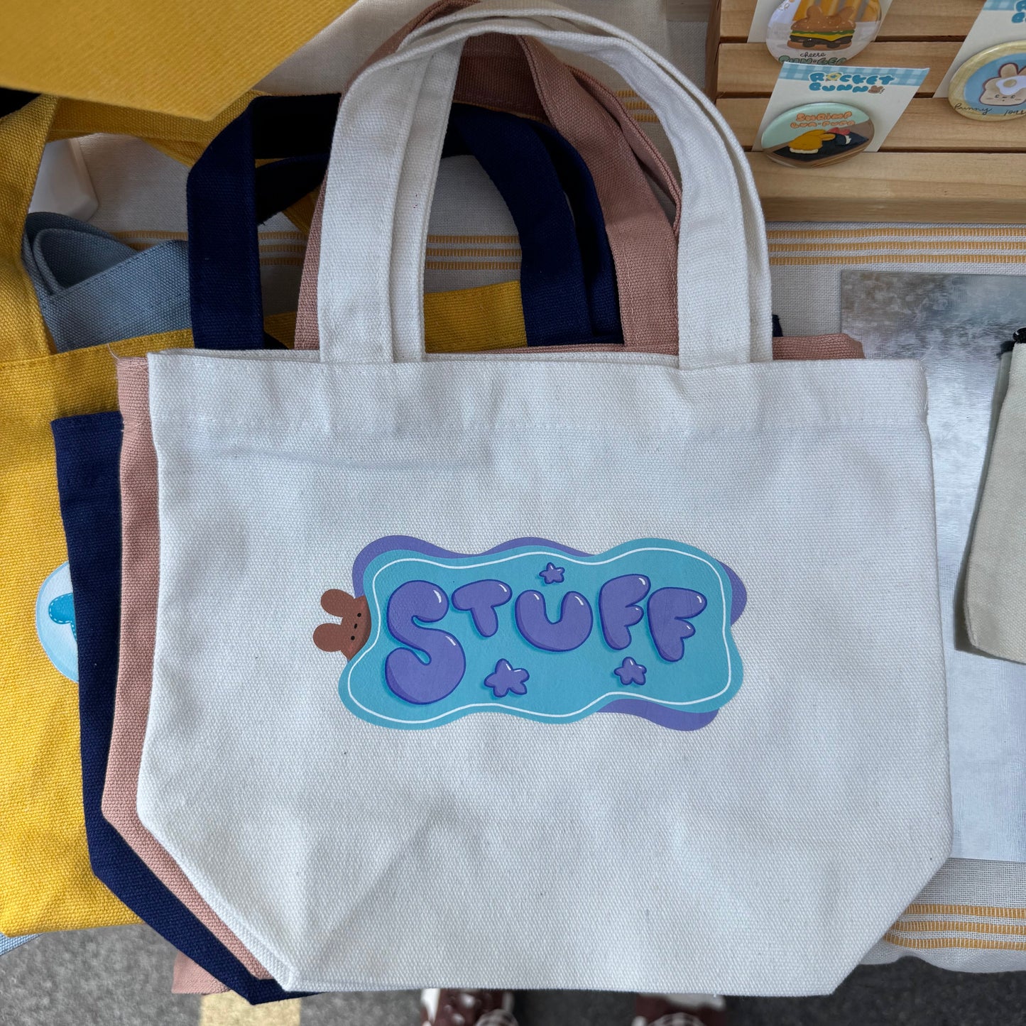 Kawaii Mini Tote Bags