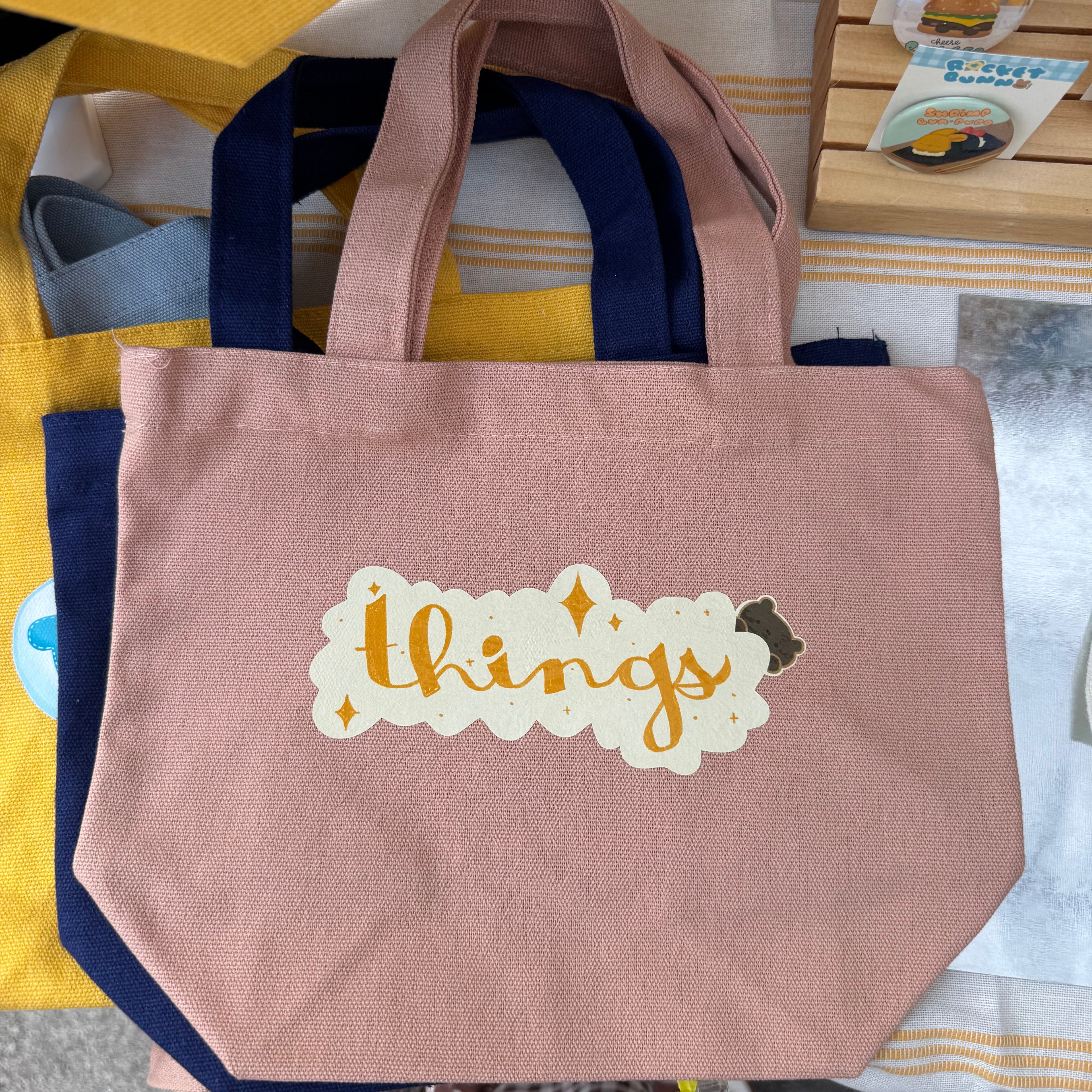 Kawaii Mini Tote Bags