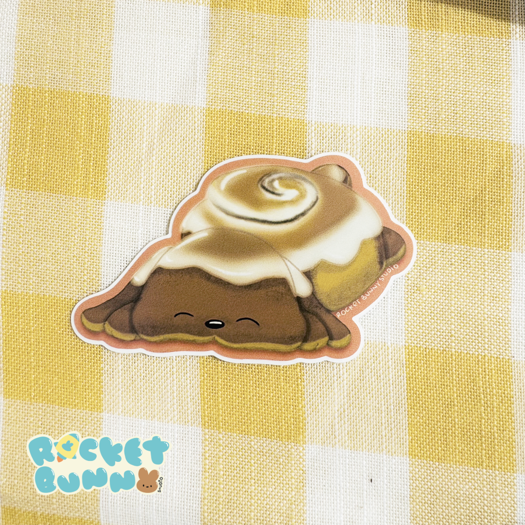 BunPuns - Cinna-BUN Roll Die-Cut Sticker