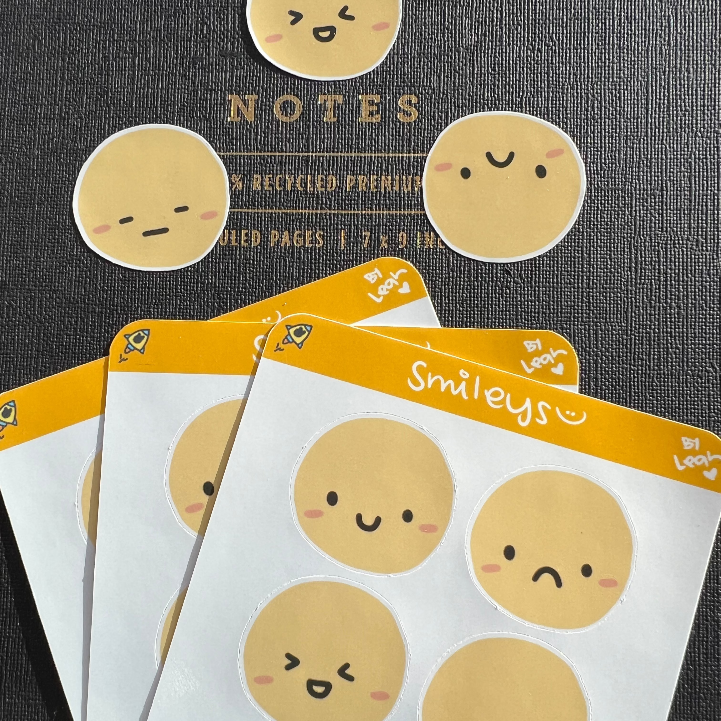 Smiley Mini Sticker Sheet