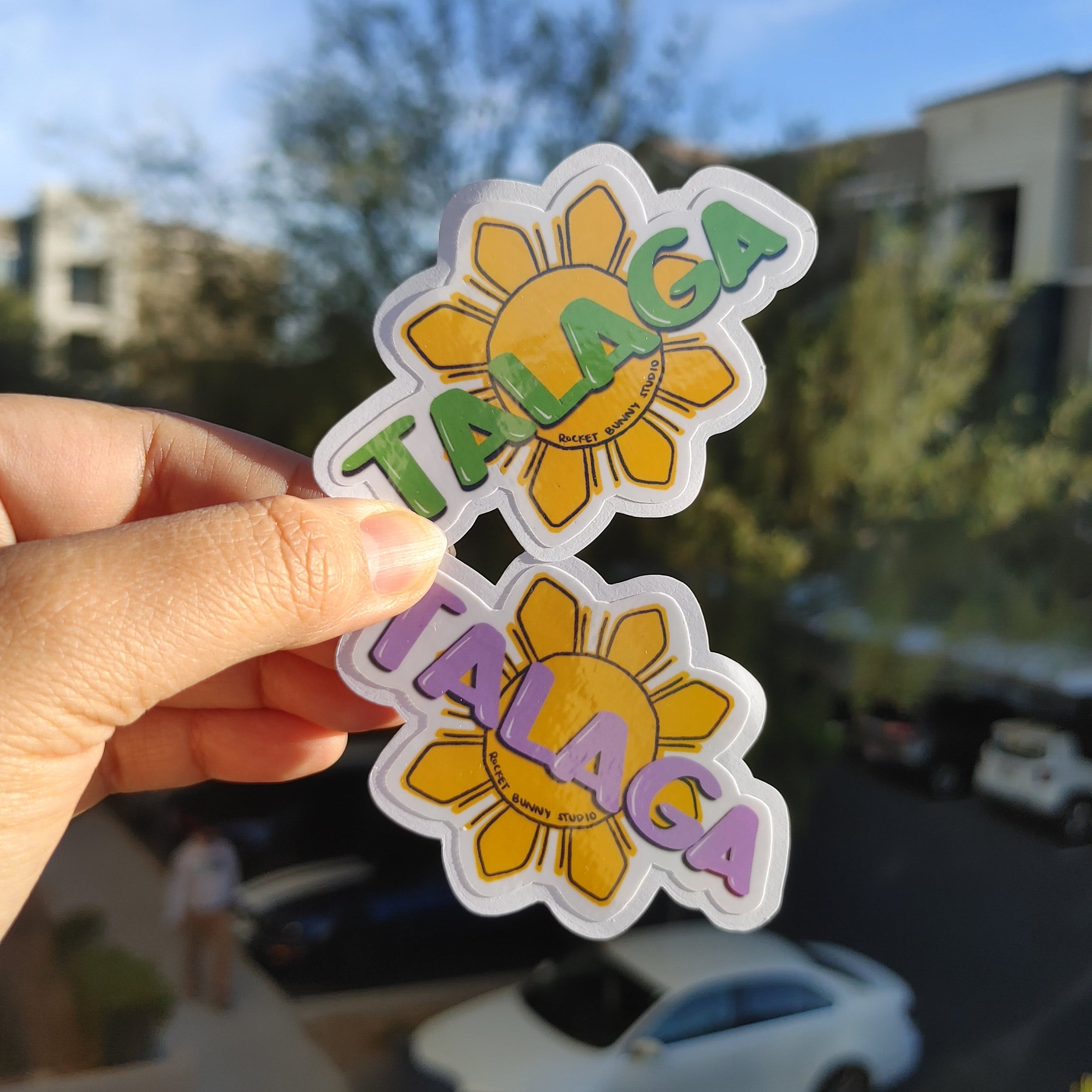 Filipino-American Die-Cut Sticker - Talaga